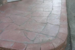 flagstone patio